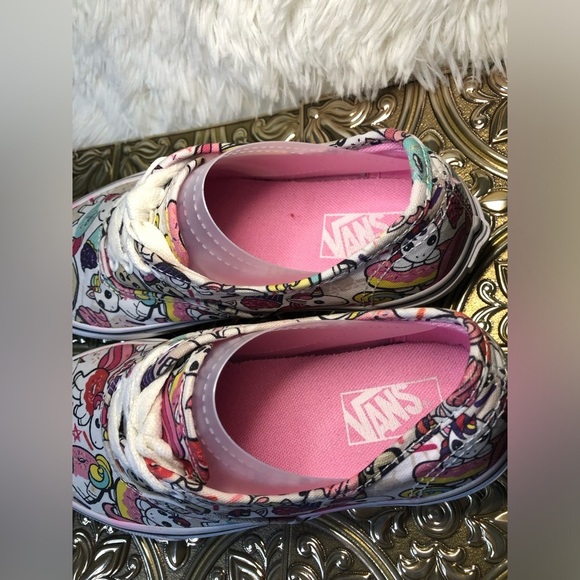 Vans Unicorn Print Kids Sneakers size 2 - Picture 9 of 16